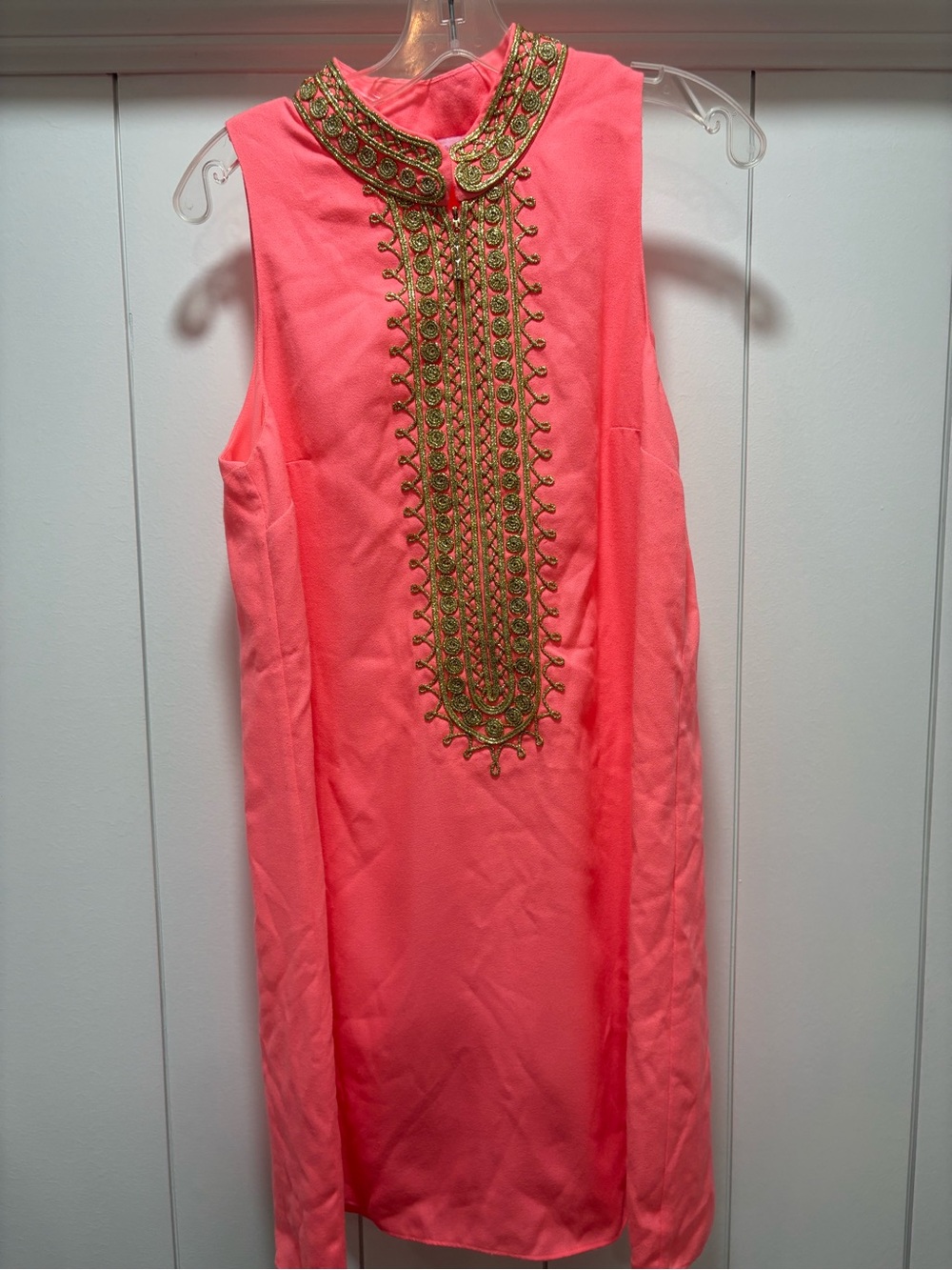 Lilly Pulitzer Jane Shift Dress In Coral Size 8